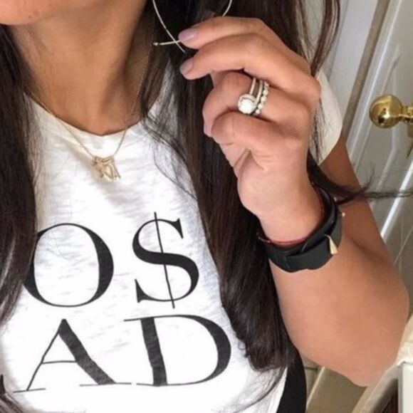 stella & dot ~ elina ring size 5 ~ classic round cut - Picture 9 of 10